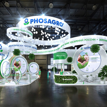 【Phosagro】展台设计分享