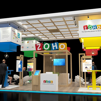 【ZOHO】展台设计分享