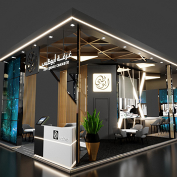 【ABU DHABI CHAMBER 】展台设计分享