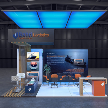 【Bahri Logistics 】展台设计分享