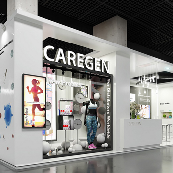 【CAREGEN 】展台设计分享