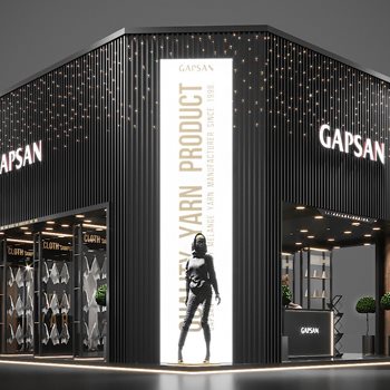 【GAPSAN】展台设计分享