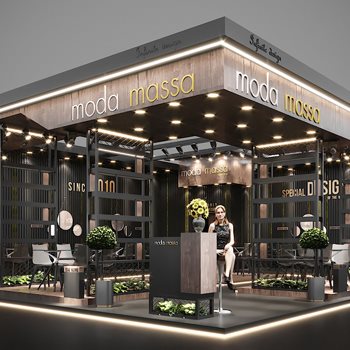 【MODA MASSA】展台设计分享