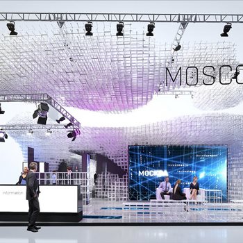 【MOSCOW CITY】展台设计分享