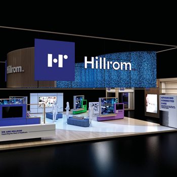 【Hillrom】展台设计分享