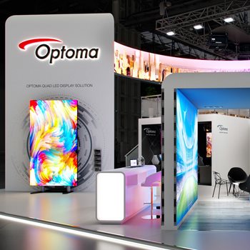 【Optoma】国外展台设计分享
