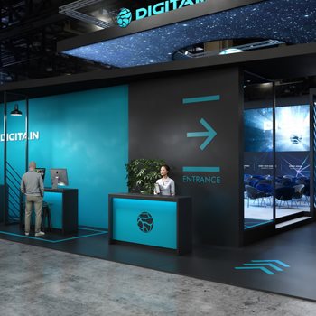 【DIGITAIN】展台设计分享