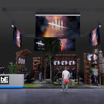 【DEAD BY DAYLIGHT】展台设计分享