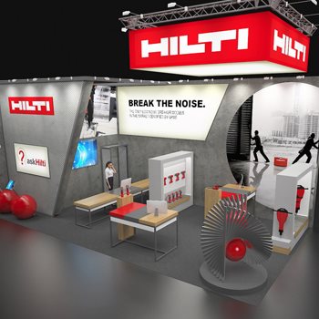 【HILTI】展台设计分享