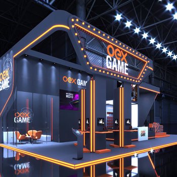【OEX GAME】展台设计分享