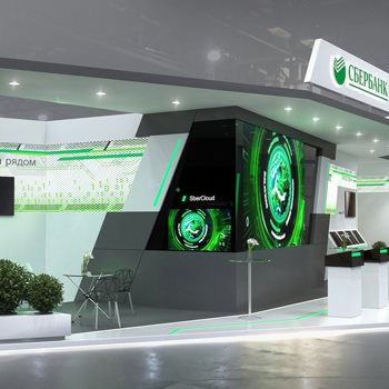 【Sberbank】展台设计分享