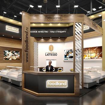 【FOODLAND】展台设计分享