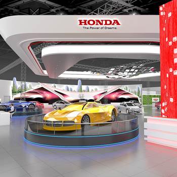 【Honda】展台设计分享