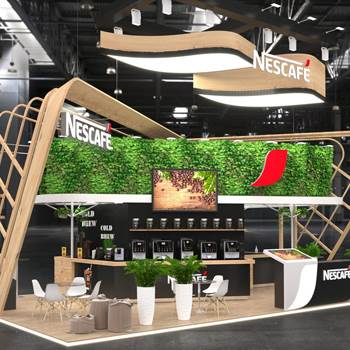 【Nescafe】展台设计分享