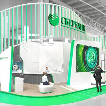 【Sberbank】展台设计分享