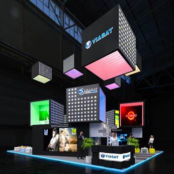 【Viasat】展台设计分享