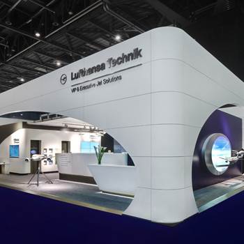 【Lufthansa Technik】展台设计分享