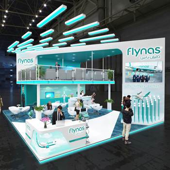 【Flynas】展台设计分享