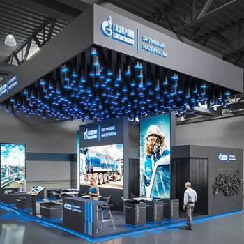 【Gazprom Neft】展台设计分享