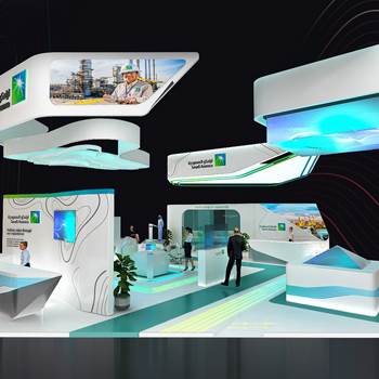 【Saudi Aramco】展台设计分享
