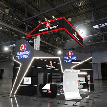 【TURKISH TECHNIC】展台设计分享