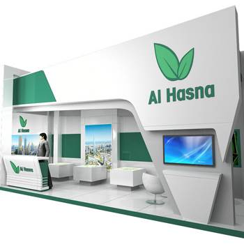 【Al Hasna】展台设计分享