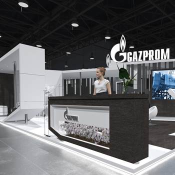 【Gazprom】展台设计分享
