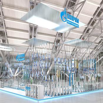 【Gazprom】展台设计分享