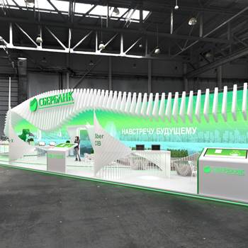 【Sberbank】展台设计分享