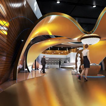 【Museum_hall】展台设计分享