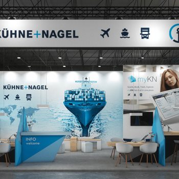 【KüHNE NAGEL】展台设计分享