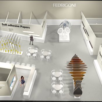 【Fedrigoni】展台设计分享
