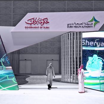 【Dubai Health Authority】展台设计分享