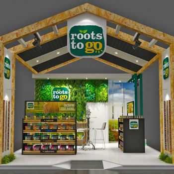 【Roots to go】展台设计分享