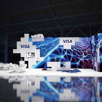 【Visa】展台设计分享