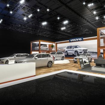【Volvo】展台设计分享
