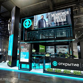 【Bank Opening SPIEF】展台设计分享