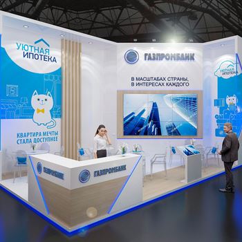 【Gazprombank】展台设计分享