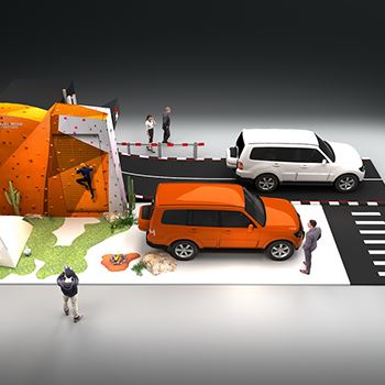 【Mitsubishi】展台设计分享