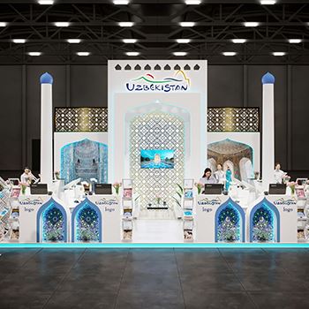 【Uzbekistan】展台设计分享