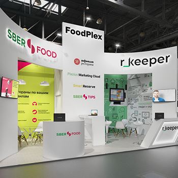 【FoodPlex】展台设计分享