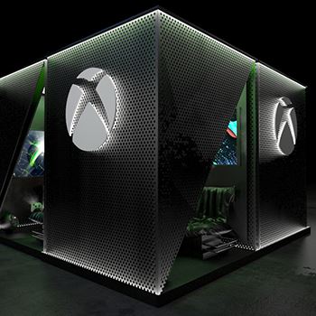【X BOX】展台设计分享