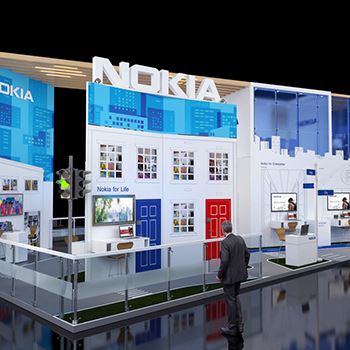 【NOKIA】展台设计分享
