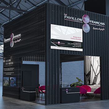 【PAVILLON FRANCAIS】展台设计分享