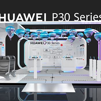 【Huawei-P30】展台设计分享