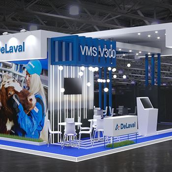 【 DeLaval】展台设计分享