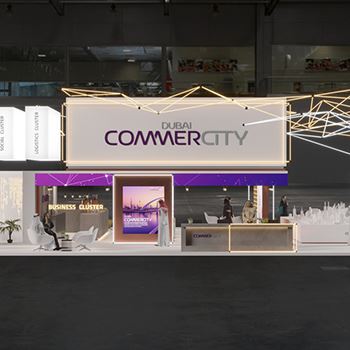 【DUBAI COMMER CITY】展台设计分享
