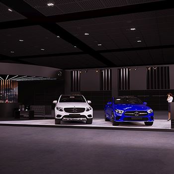 【Mercedes】展台设计分享