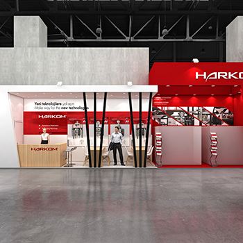 【HARKOM】展台设计分享