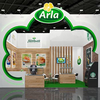【Arla】展台设计分享